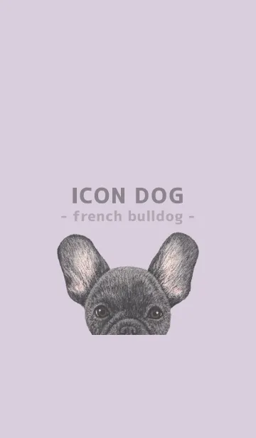 [LINE着せ替え] ICON DOG - フレンチブルドッグ - PL/01の画像1