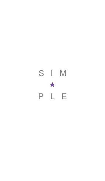 [LINE着せ替え] SIMPLE STAR-15の画像1