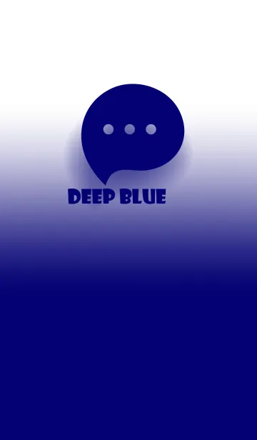 [LINE着せ替え] Deep Blue & White Theme V.3 (JP)の画像1