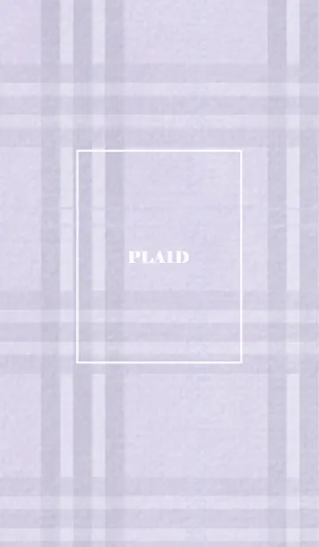 [LINE着せ替え] チェック柄 St 02 - パープル 01の画像1