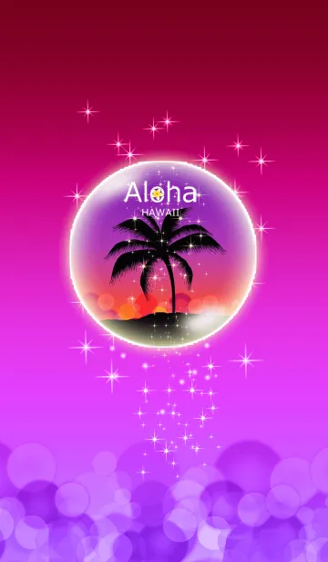 [LINE着せ替え] 秋でもハワイ＊ALOHA+314の画像1