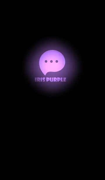 [LINE着せ替え] Iris Purple Light Theme V3 (JP)の画像1