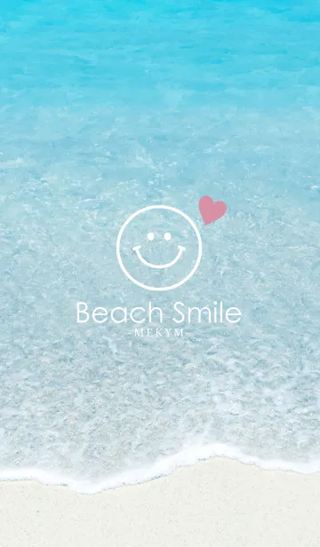 [LINE着せ替え] Beach Smile-LOVE 32の画像1