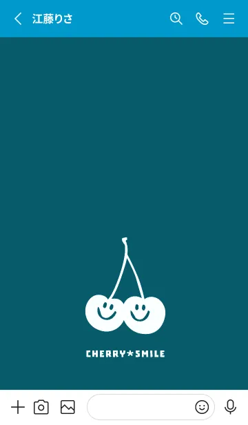 [LINE着せ替え] チェリー スマイル 143の画像2