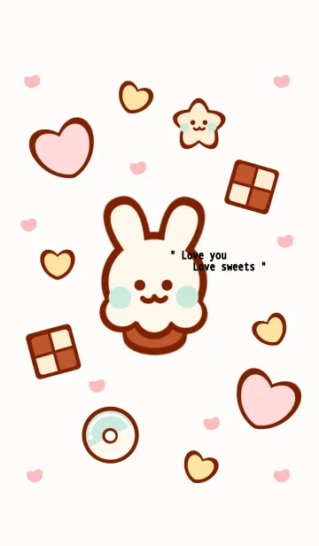 [LINE着せ替え] Little sweets shop 4の画像1