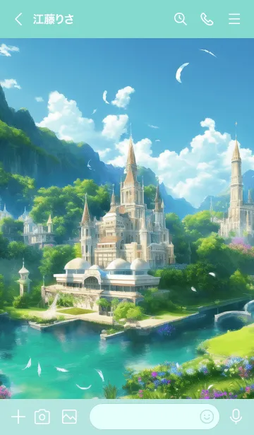 [LINE着せ替え] Fantasy Castle Theme 001の画像3
