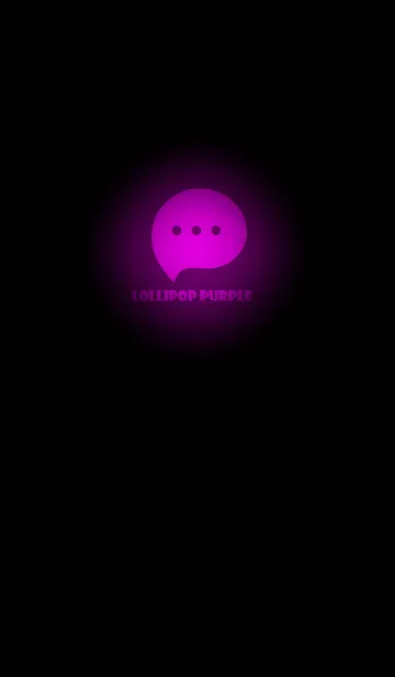 Lollipop Purple Light Theme V3 (JP)の着せ替えメイン画像