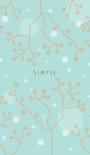 [LINE着せ替え] 木の実 グリーン2の画像1