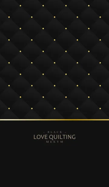 LOVE QUILTING BLACK 19の着せ替えメイン画像