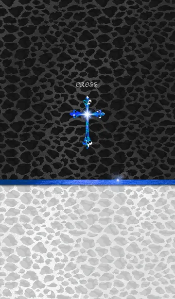 Leopard Cross[blue]の着せ替えメイン画像