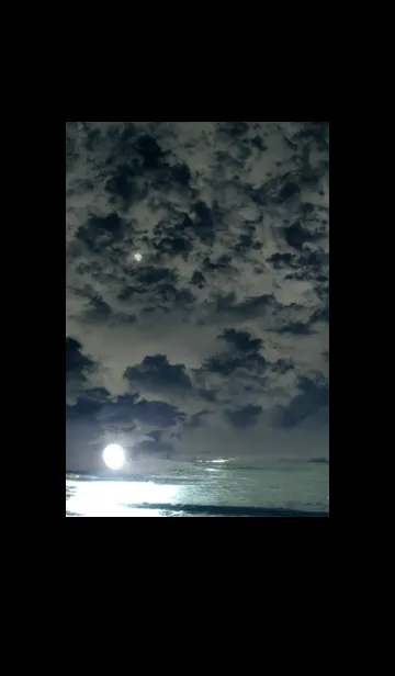 [LINE着せ替え] 夜の月 月の海 #DkK_20。の画像1