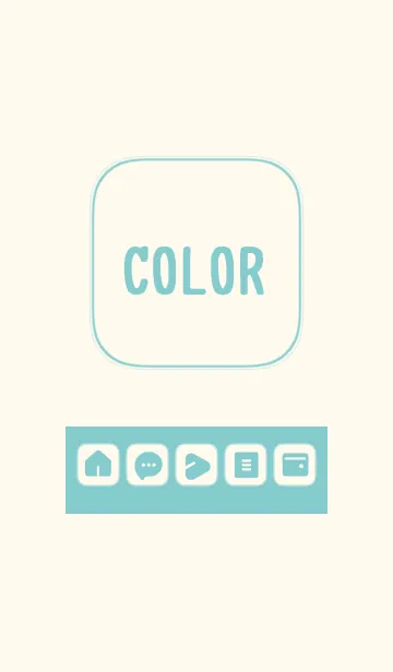 [LINE着せ替え] beige color Z09の画像1