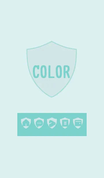 [LINE着せ替え] green color Z20の画像1