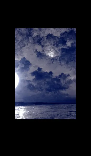 [LINE着せ替え] 夜の月 月の海 #DkK_15。の画像1
