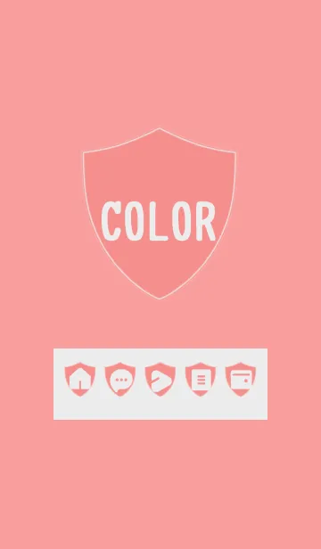 [LINE着せ替え] red color Z06の画像1