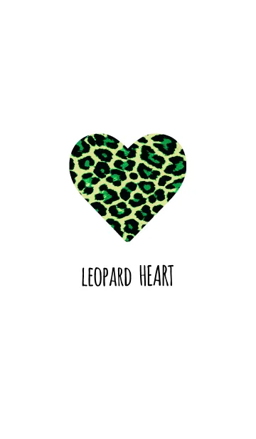 [LINE着せ替え] レオパード ハート 51の画像1