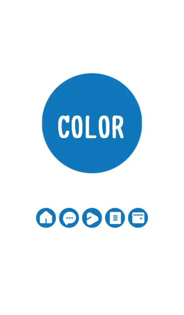 [LINE着せ替え] bw color A09  modifiedの画像1