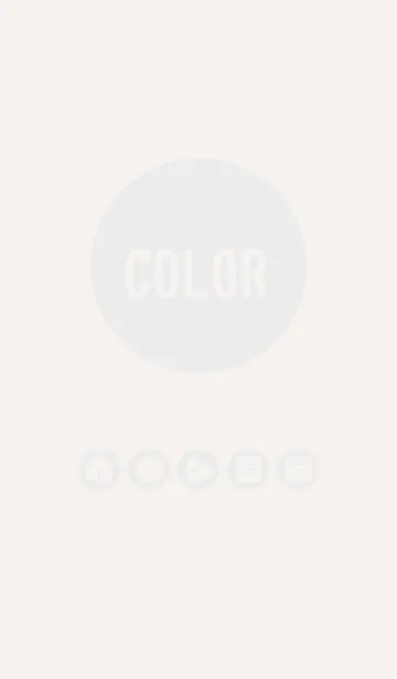 [LINE着せ替え] beige color A06 modifiedの画像1