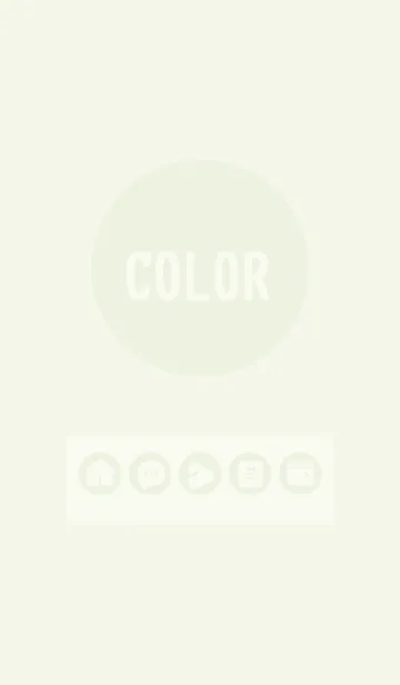 [LINE着せ替え] green color A13 modifiedの画像1