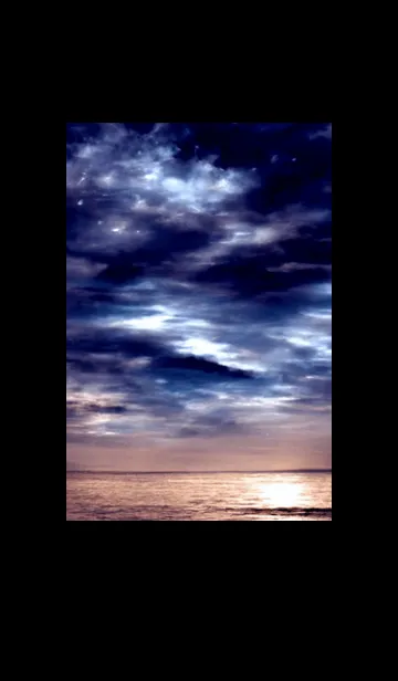 [LINE着せ替え] 夜の月 月の海 #Dkl_18。の画像1