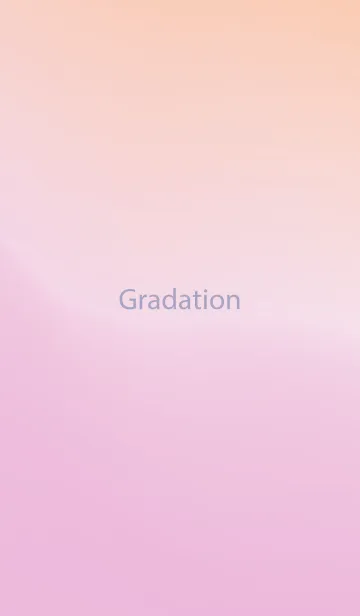 [LINE着せ替え] gradation ORANGE&PINK 17の画像1