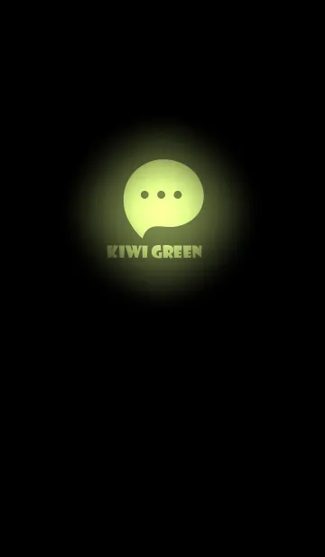 [LINE着せ替え] Kiwi Green Light Theme V3 (JP)の画像1