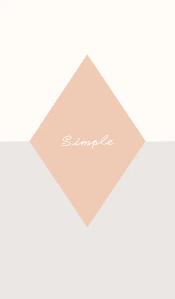 [LINE着せ替え] Simple Times-Light Gray Orange Jの画像1