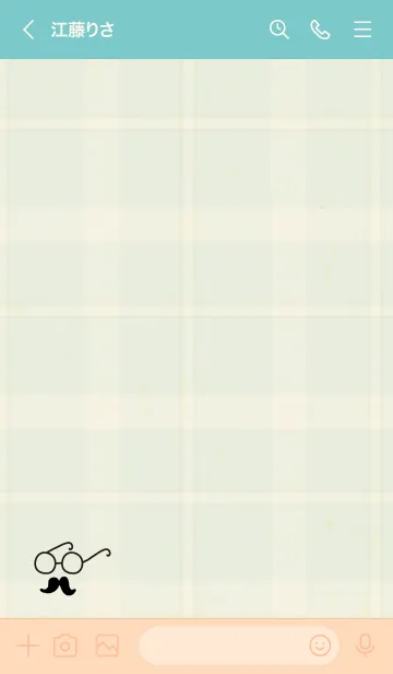 [LINE着せ替え] メガネと髭21の画像2