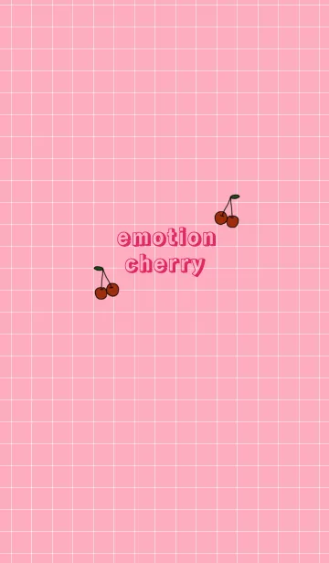 [LINE着せ替え] emotion cherry #pinkの画像1