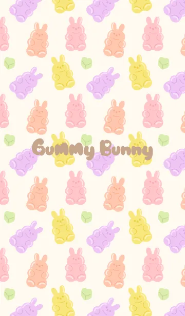 [LINE着せ替え] Gummy Bunnyの画像1
