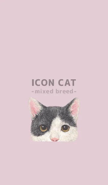 [LINE着せ替え] ICON CAT - ミックス - PASTEL PK/11の画像1