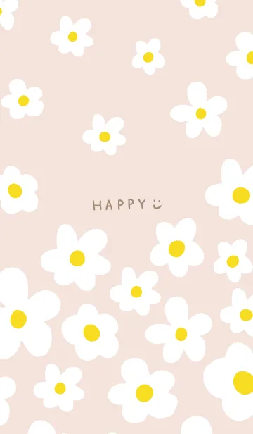 [LINE着せ替え] 白い花 斜め 舞う24の画像1