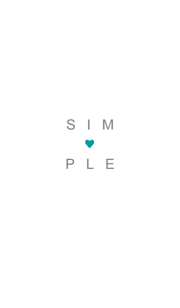 [LINE着せ替え] SIMPLE HEART-28の画像1