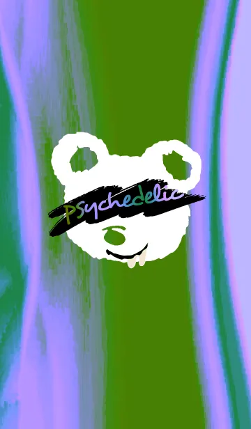 [LINE着せ替え] サイケデリック ベア 34の画像1