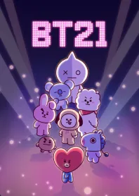 [LINE着せ替え] UNIVERSTAR BT21: Let's party！の画像1