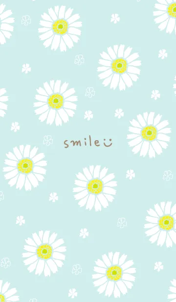 [LINE着せ替え] 白いガーベラ3の画像1