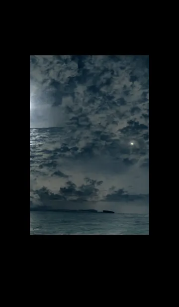 [LINE着せ替え] 夜の月 月の海 #DkN_6。の画像1