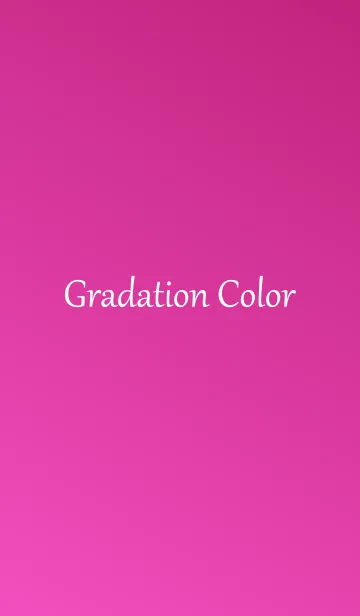 [LINE着せ替え] Gradation Color *Pink 5*の画像1