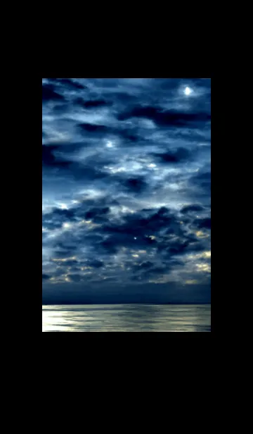 [LINE着せ替え] 夜の月 月の海 #DkN_5。の画像1