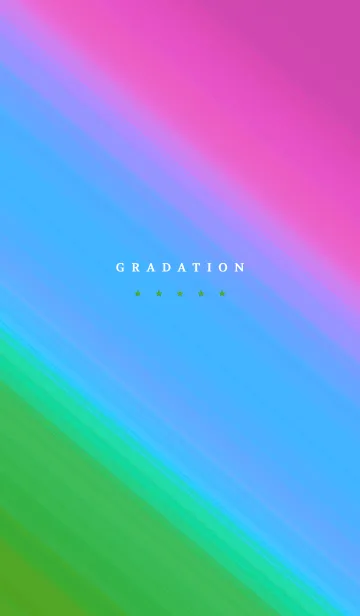 [LINE着せ替え] グラデーション ミニ スター 174の画像1