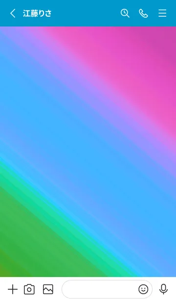 [LINE着せ替え] グラデーション ミニ スター 174の画像2