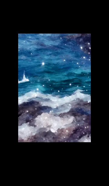 [LINE着せ替え] 夜の月 月の海 #DkN_21。の画像1