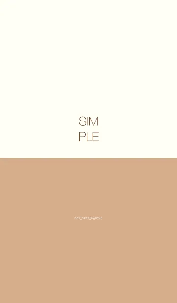 [LINE着せ替え] 001_24_ベージュ2-6の画像1