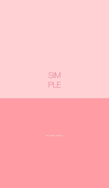 [LINE着せ替え] 001_24_ピンク2-6の画像1