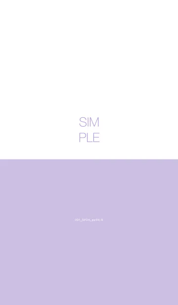 [LINE着せ替え] 001_24_パープル4-6の画像1