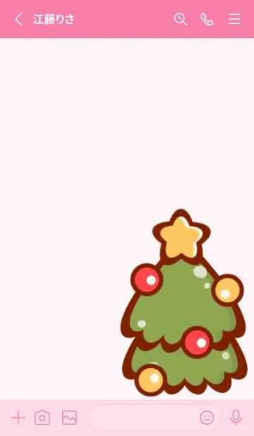 [LINE着せ替え] Enjoy Christmas day 2の画像2