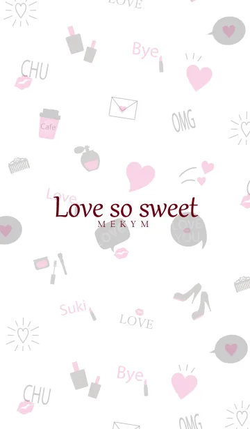 [LINE着せ替え] Love so sweet-MEKYM 20の画像1