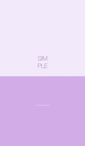 [LINE着せ替え] 001_24_パープル2-9の画像1