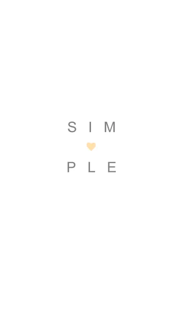 [LINE着せ替え] SIMPLE HEART-30の画像1