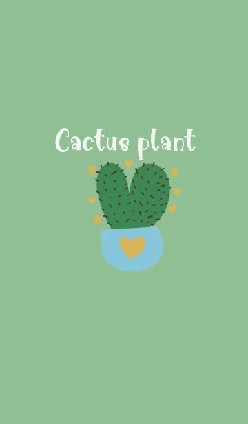 [LINE着せ替え] Cactus plantの画像1